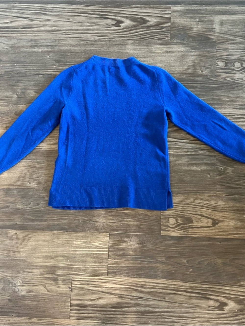 J.Crew Blue Crewneck Sweater XS Lightweight Knit Casual Pullover - Picture 4 of 8